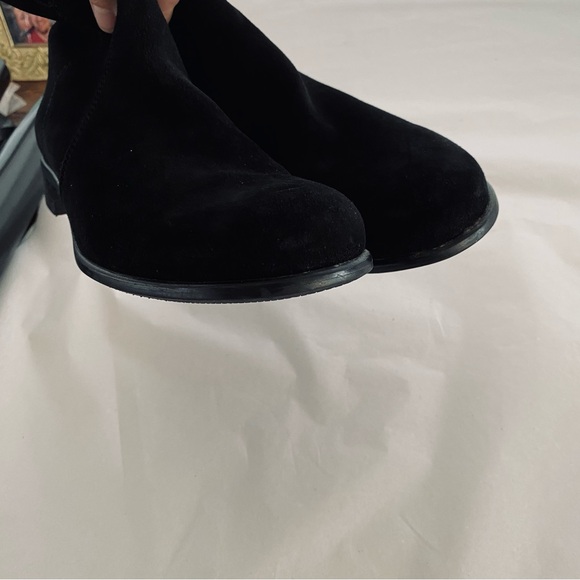 C La Canadienne Perla Black Genuine Suede Leather Waterproof Ankle Boots Size 9 - Picture 12 of 16